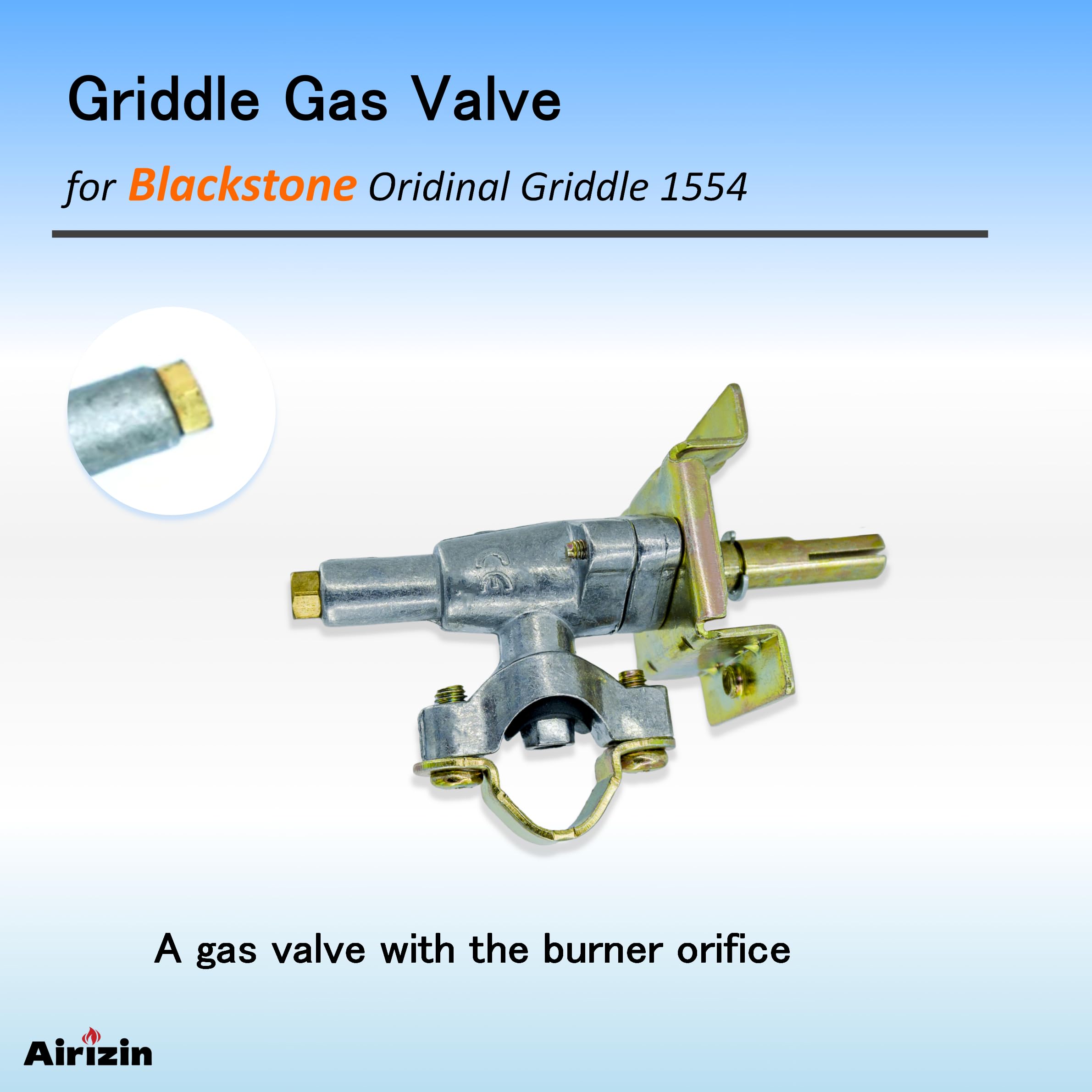 Blackstone 36 Gas Grill 1554 & 2177 Omnivore Griddle Replacement Burner Valve - 2 Pack - Compatible with Blackstone Griddles - Perfect for Outdoor Cooking, Camping & Backyard BBQs