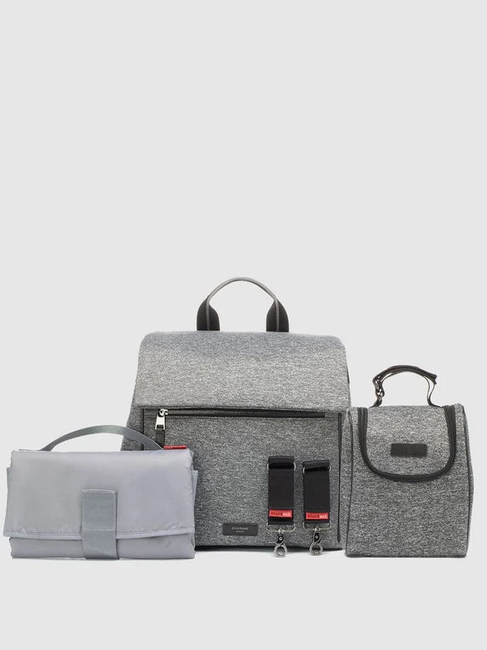 Storksak St James Scuba Changing Bag - Premium Diaper Bag for Moms, Waterproof & Stylish Baby Essentials Organizer - Perfect for Travel, Shopping & Daily Outings with Baby