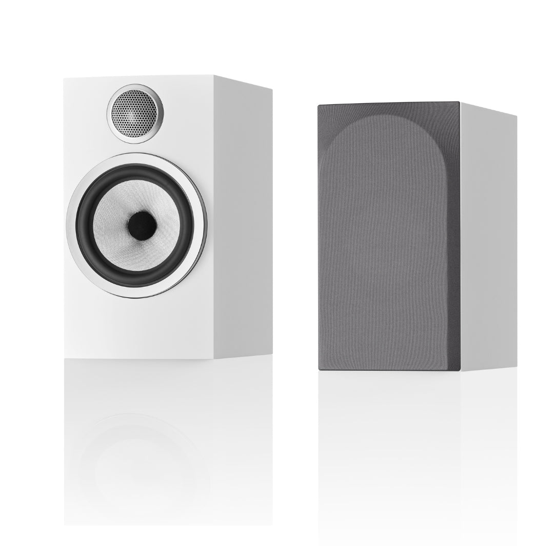 Bowers & Wilkins 706 S3 Bookshelf Speakers (Pair) - High-Fidelity Audio for Home Theater & Music Listening