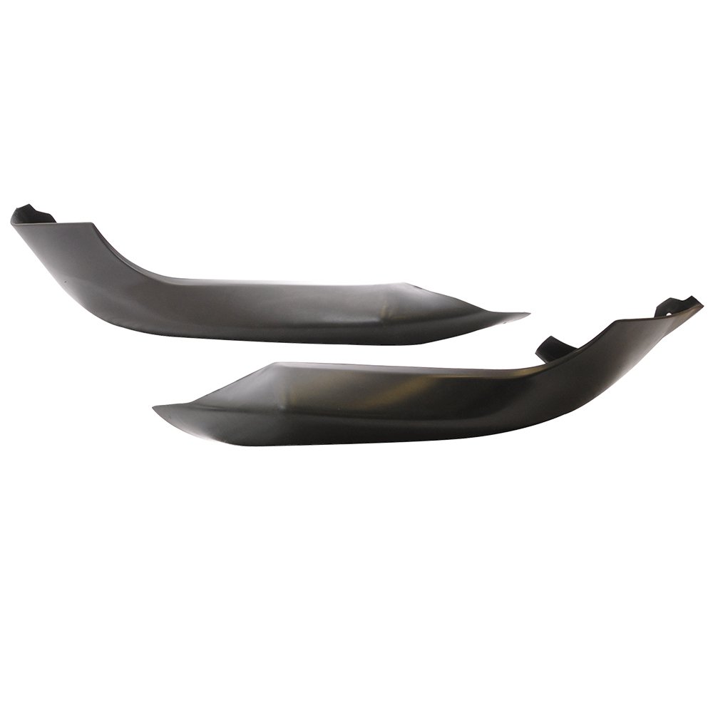 IKON MOTORSPORTS Front Bumper Lip Spoiler for 2006-2008 Mitsubishi Eclipse - Factory Style Black PU Under Chin Finisher | Enhances Aerodynamics & Sporty Look | Perfect for Car Enthusiasts & Street Racing
