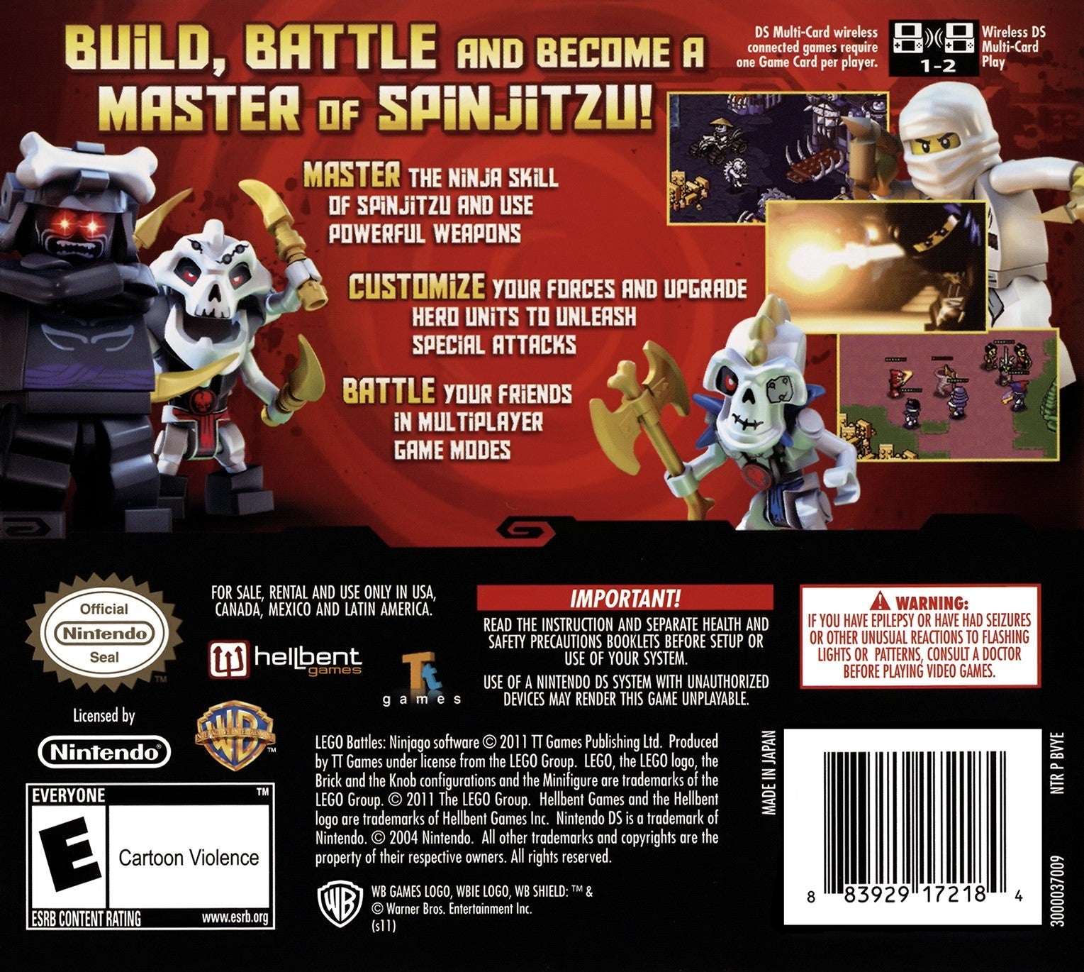 LEGO Ninjago Building Blocks Set - Ultimate Battle Collection for Kids & Collectors | Perfect for Creative Play, Gifts & Display