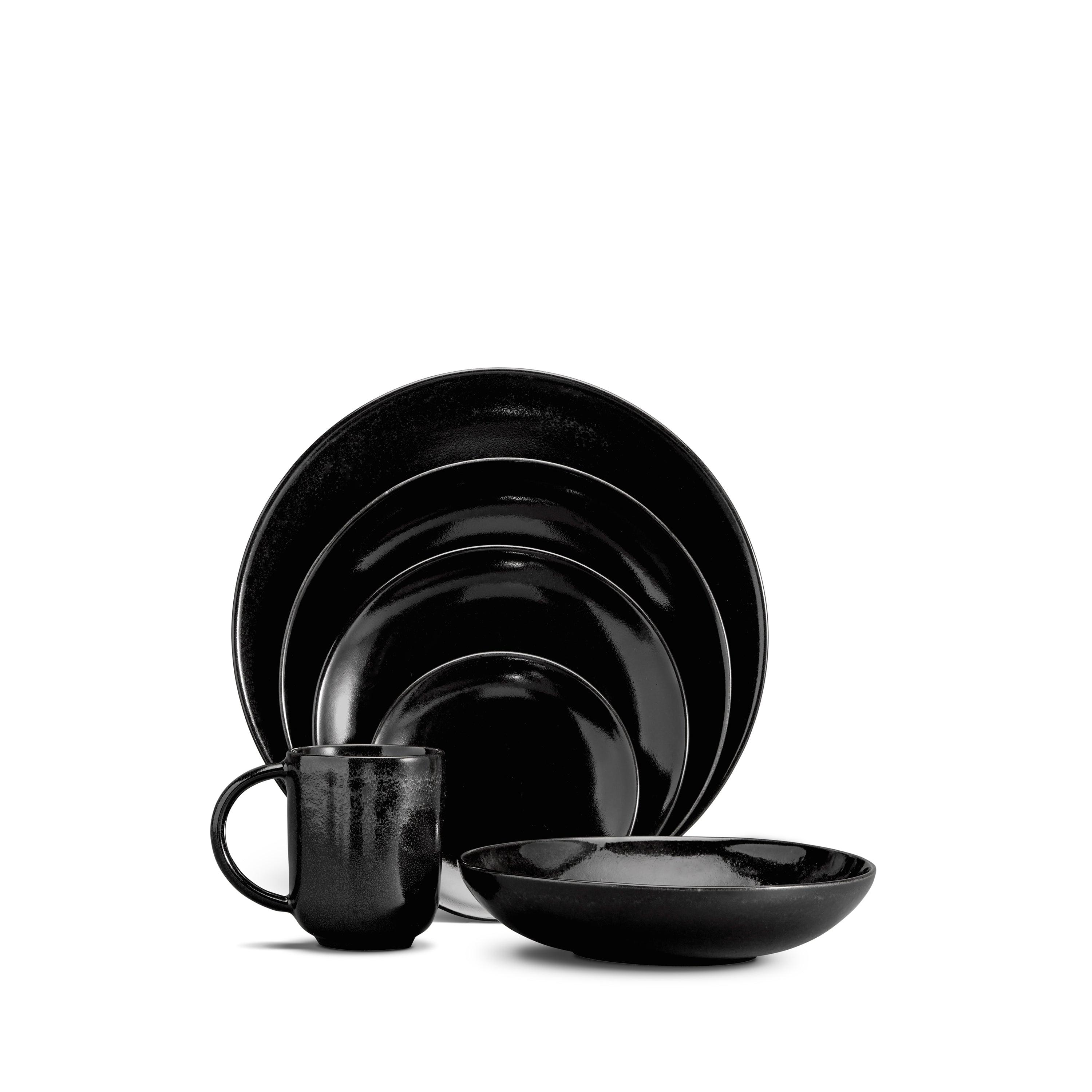 Premium Terra Dinnerware Set - Elegant Ironstone Tableware for 6, Rustic Farmhouse Style Plates, Bowls & Mugs - Perfect for Family Dinners, Holiday Entertaining & Restaurant Use