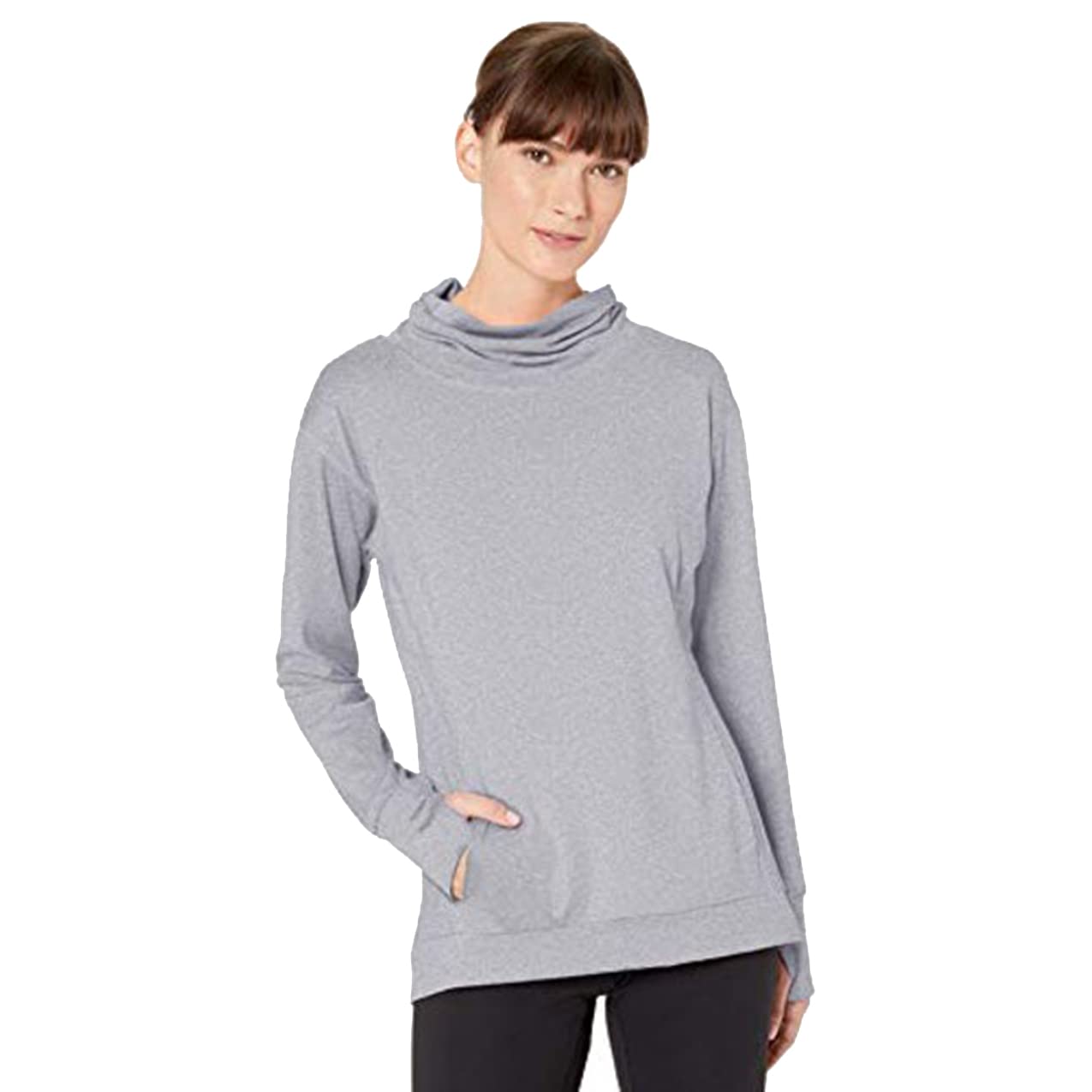Danskin Women's Comfortable Hooded Pullover Sweatshirt - Soft Fleece Lounge Hoodie for Casual Wear, Yoga & Running