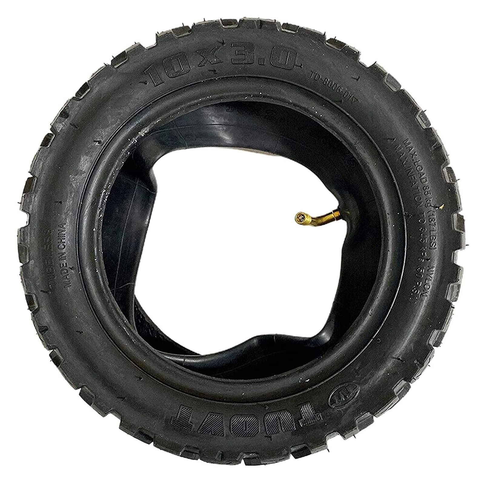 10 Inch Off-Road Pneumatic Electric Scooter Tires with Inner Tube - Universal Front & Rear Wheel Replacement for Electric Vehicles | Easy Installation for Commuting, Urban Travel & Outdoor Adventures