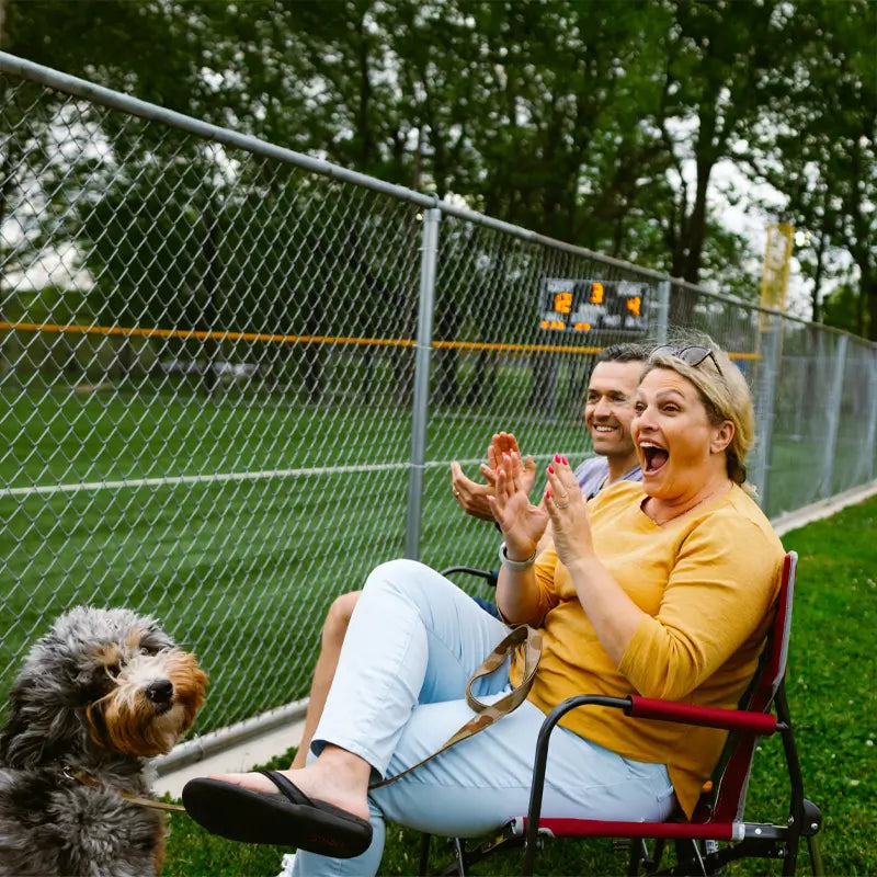 Freestyle Rocker™ - Portable and Adjustable Rocking Chair for Outdoor, Camping, and Relaxation | Perfect for Backyard, Beach, and Travel Use