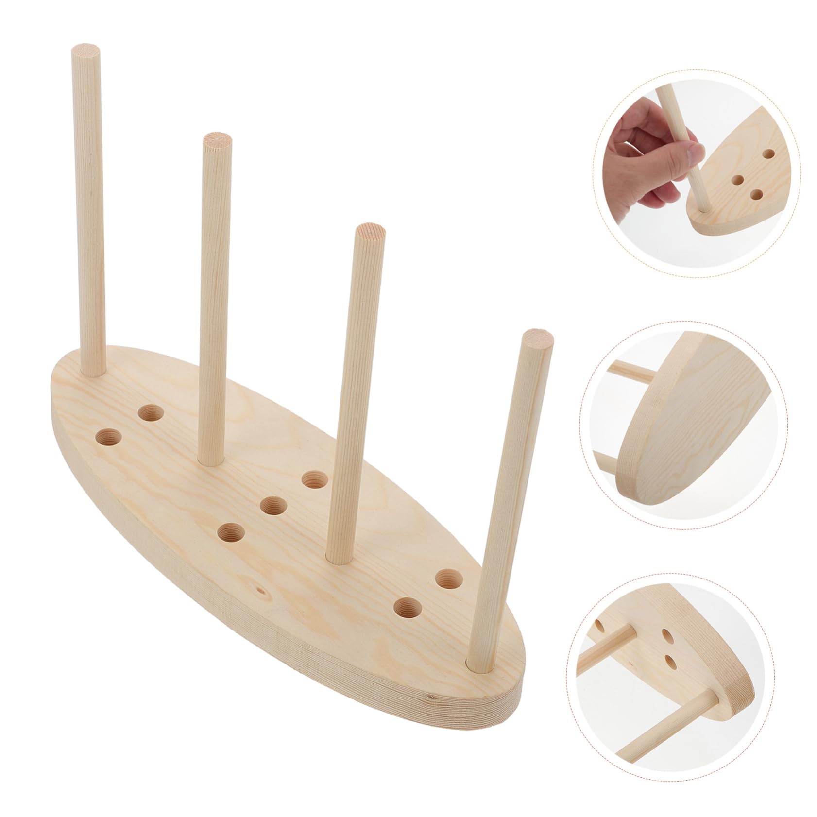 SEWOART Heavy Duty Bow Maker Tool Kit - DIY Craft Bowknot Maker for Wooden Bows, Wreaths, Gift Wrapping & Home Decor - Perfect for Christmas, Weddings, and Party Decorations