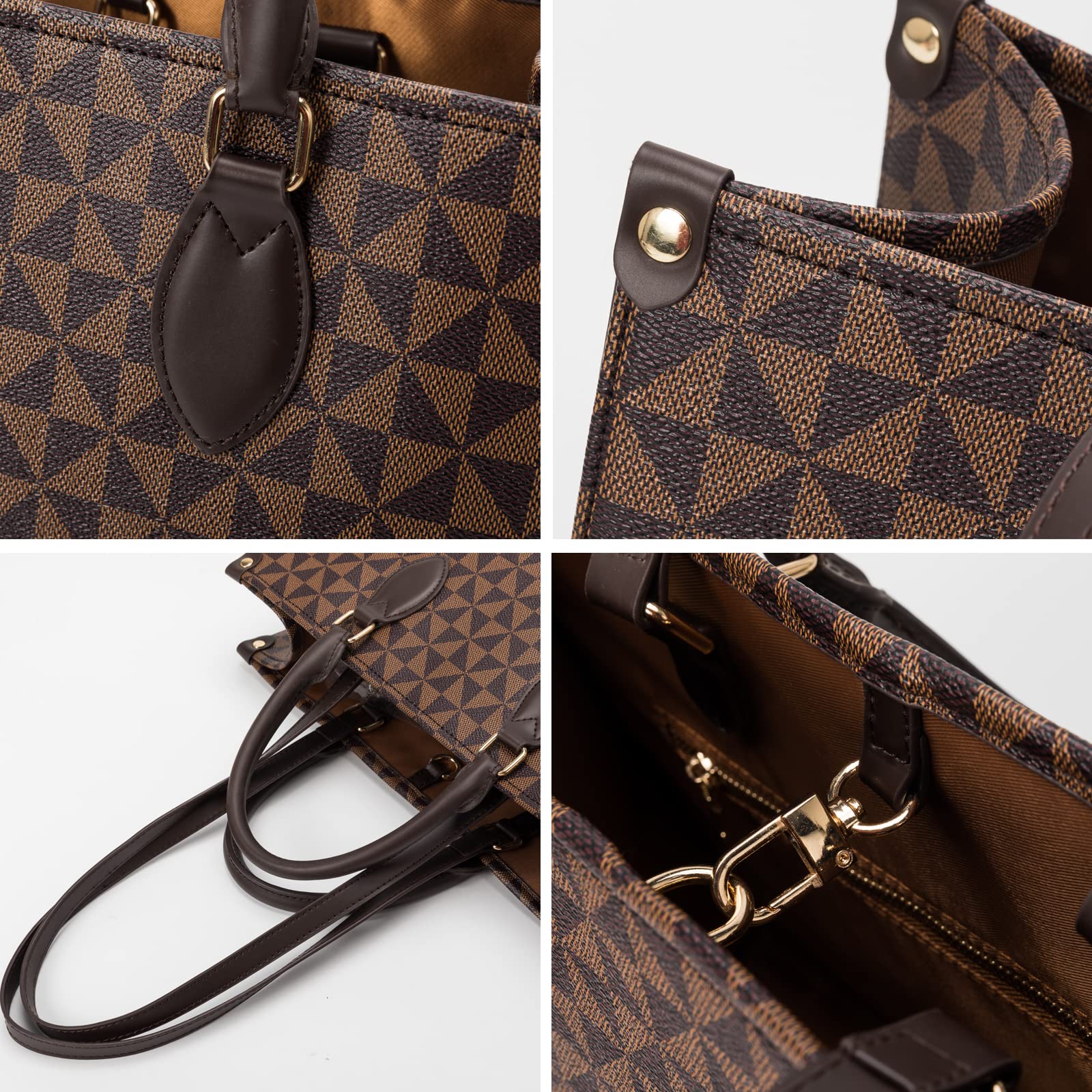 Stylish Large Tote Handbags for Women - Designer Leather Shoulder Bags & Top Handle Satchel Purses | Perfect for Work, Travel & Everyday Use