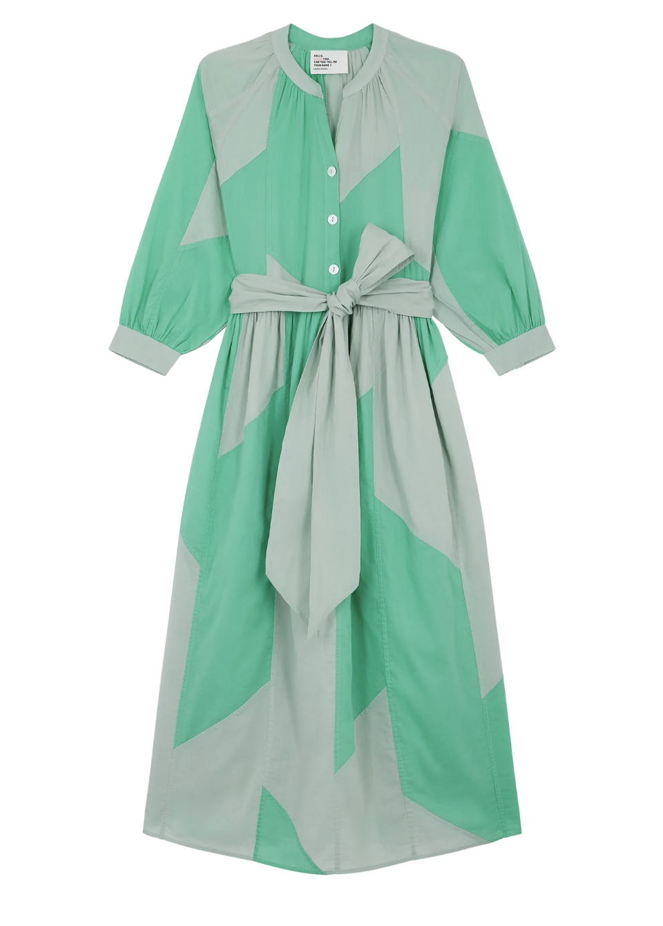 Leon & Harper Women's Runa Patch Floral Print Midi Dress - Perfect for Casual Outings, Brunch & Summer Vacations