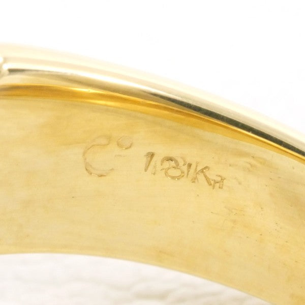 18K Yellow Gold Ring for Women - Elegant Solid Gold Band Ring for Engagement, Wedding, Anniversary - Perfect Gift for Her - Durable & Hypoallergenic Jewelry for Everyday Wear