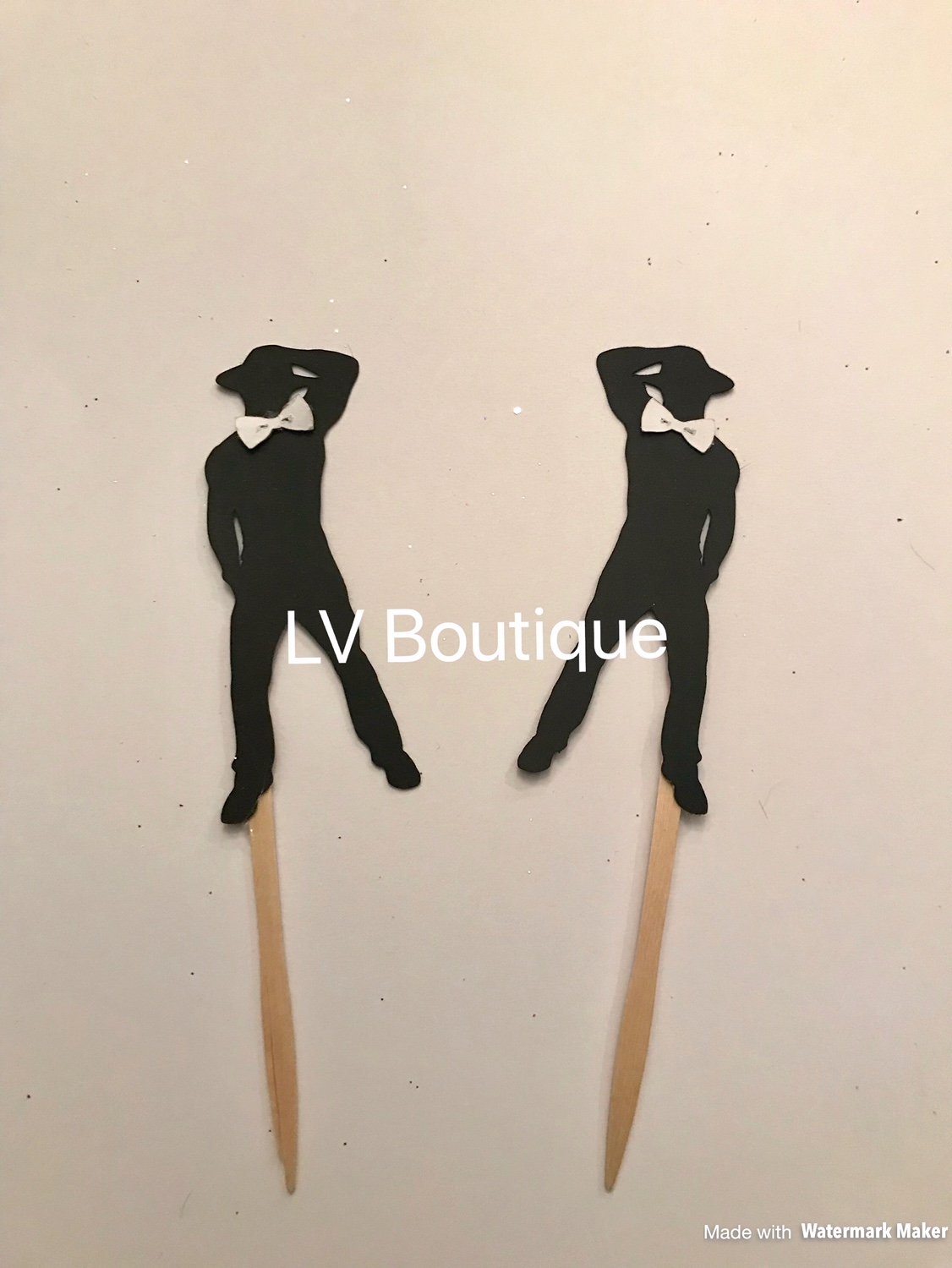 Funny Bachelorette Party Cupcake Toppers - Male Stripper & Bachelorette Decorations - Perfect for Bridal Showers, Girls Night Out & Wedding Celebrations