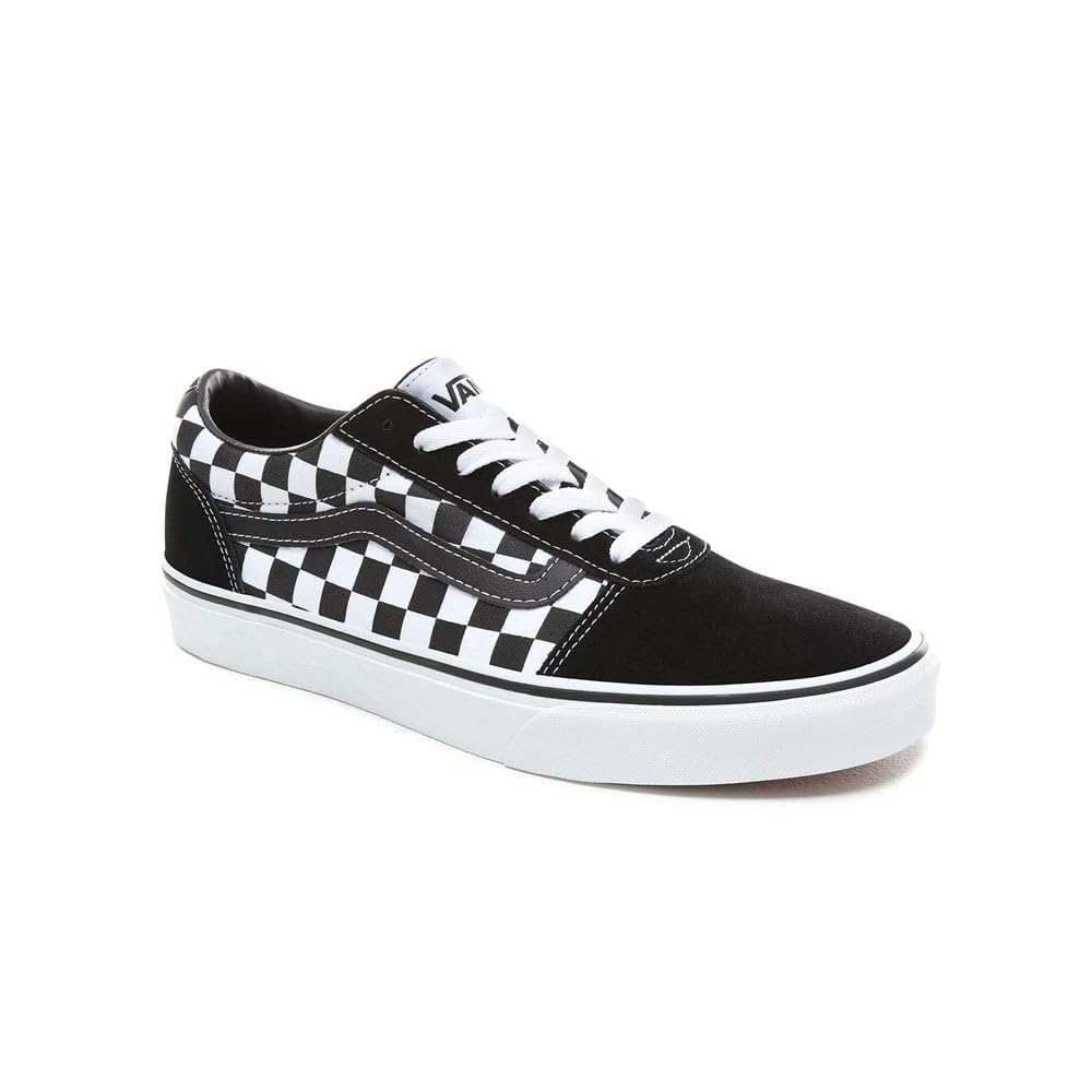 Vans Girl's Ward Trainers Sneaker - Stylish & Comfortable Skate Shoes for Girls | Perfect for School, Skateboarding & Casual Wear