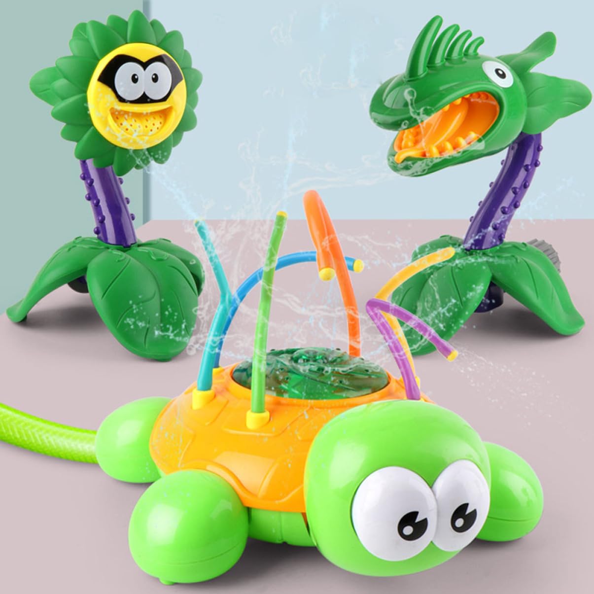 TOYANDONA 1pc Bathtime Toy Spray Sprinkler - Rotating Bath Toy for Infants & Toddlers, Fun Water Sprinkling Shower Toy for Kids - Perfect for Bathtime Play & Outdoor Water Activities