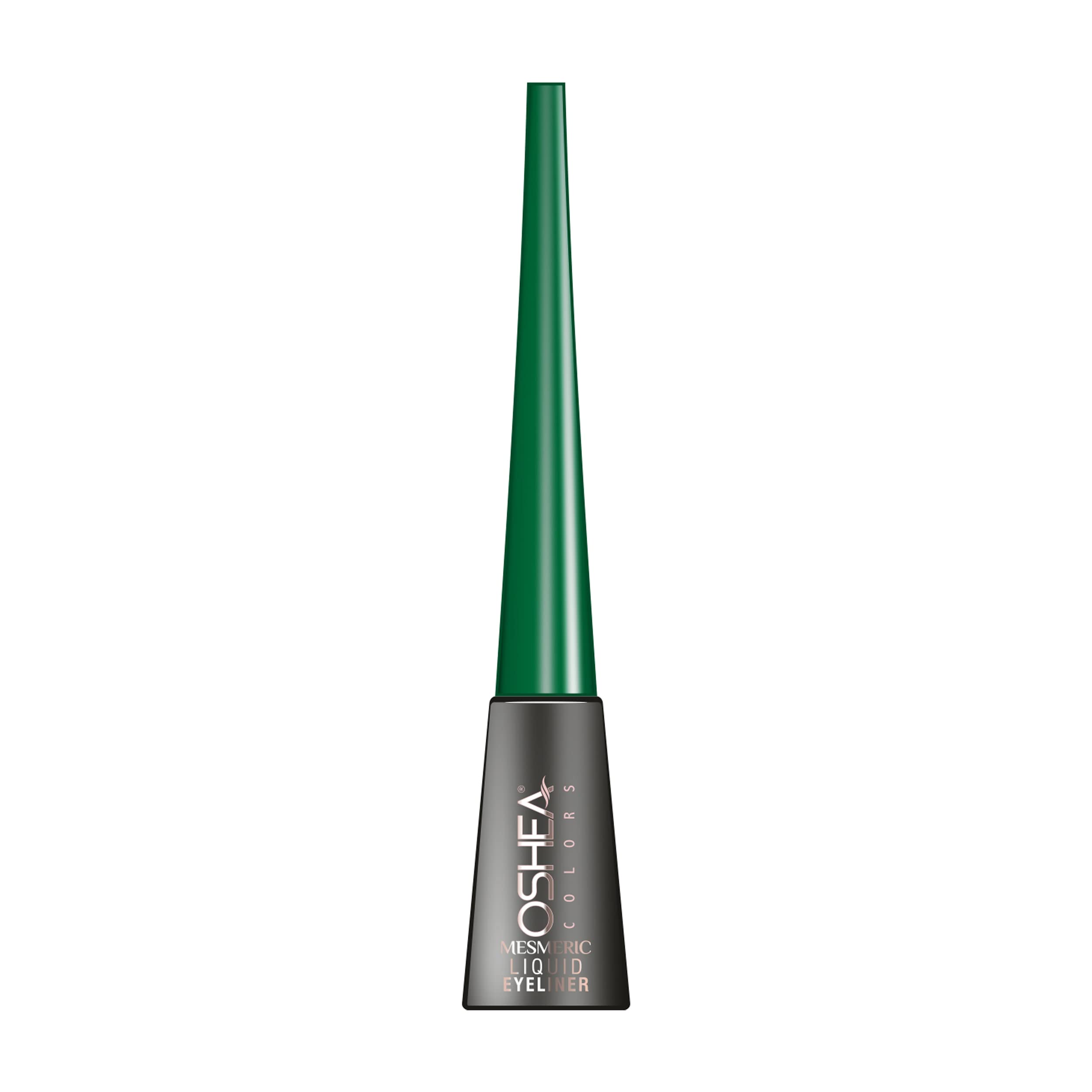 Oshea Colors Mesmeric Liquid Eyeliner - Metallic Green 3.5ml, Long Lasting Matte Waterproof & Smudge Proof Eye Liner for Dramatic Makeup Looks | Perfect for Parties, Night Out & Special Occasions