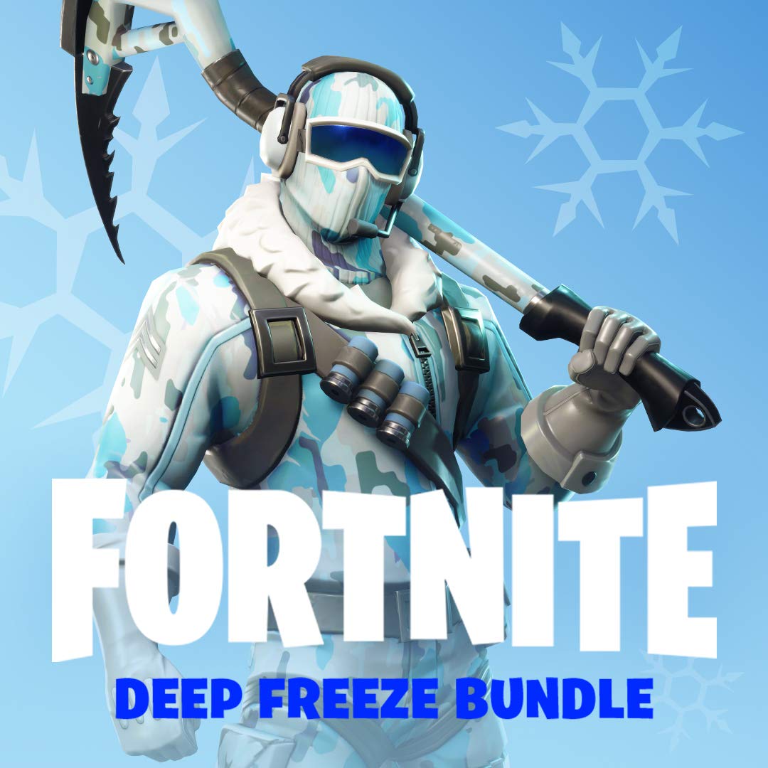 Fortnite Deep Freeze Bundle for Xbox One - Exclusive In-Game Skins & Items | Perfect for Battle Royale Gaming & Collectors
