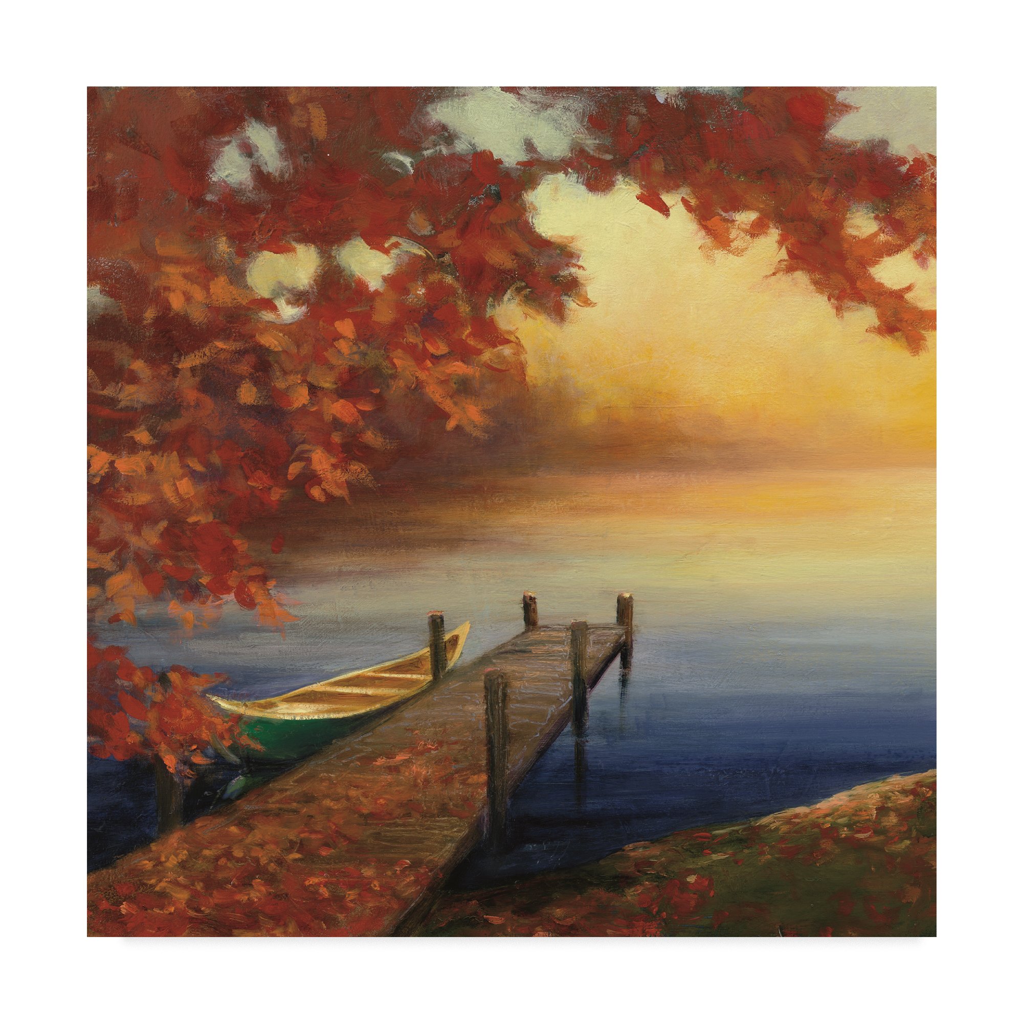 Trademark Fine Art Julia Purinton Multicolor Canvas Wall Art - Perfect for Living Room, Bedroom & Office Decor