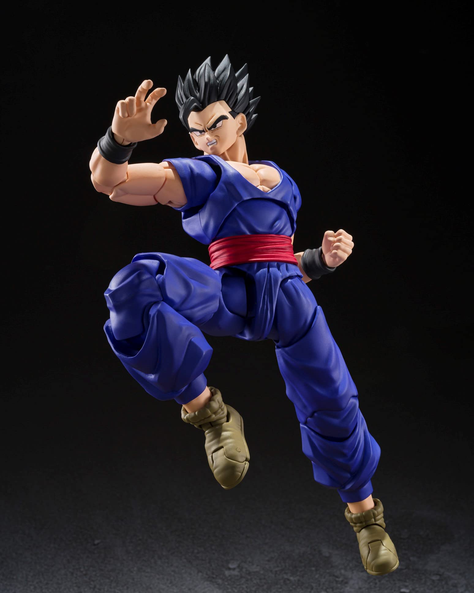 TAMASHII NATIONS Dragon Ball Super: Super Hero Ultimate Gohan S.H.Figuarts Action Figure by Bandai Spirits - Anime Collectible for Display & Play | Perfect for Fans, Gift Giving & Home Decor