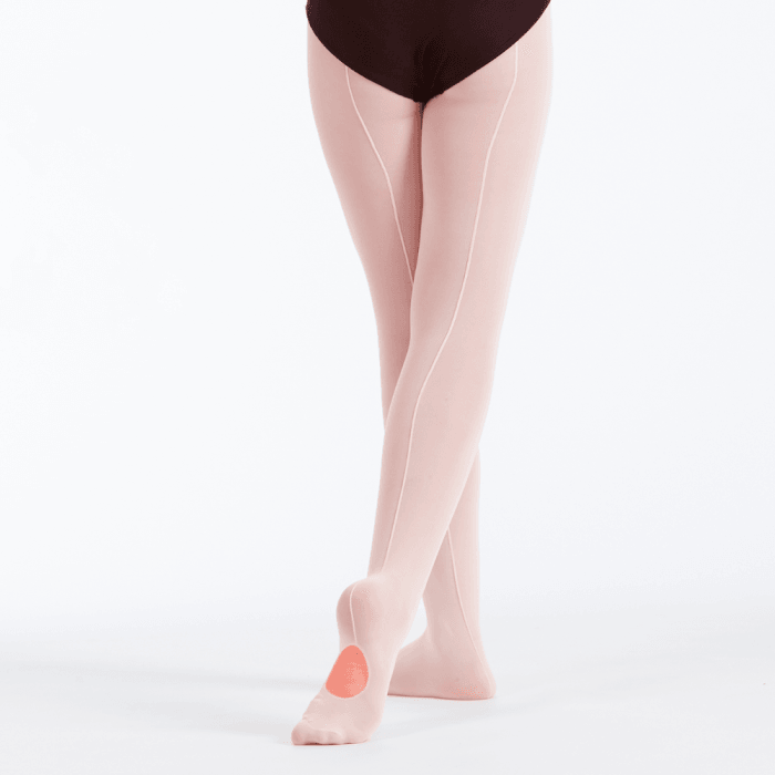 Silky Seamless Convertible Dance Tights for Adults - Comfortable & Stretchy Performance Tights for Ballet, Yoga, and Everyday Wear