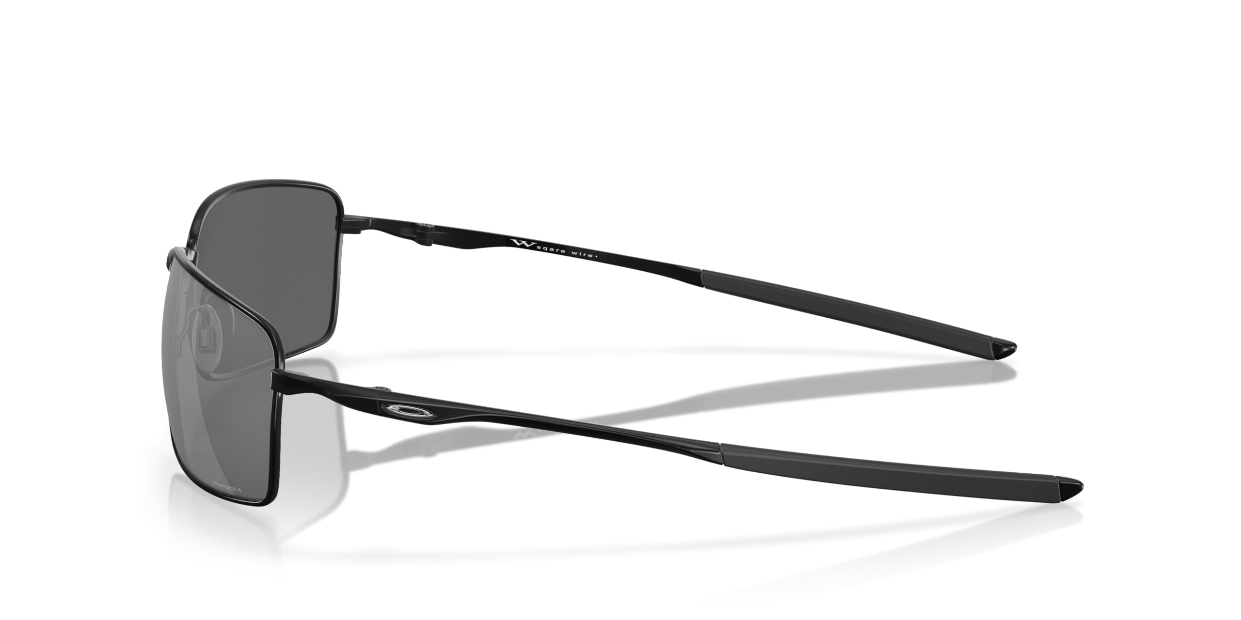 Oakley OO4075 Square Wire Rectangular Metal Sunglasses for Men - Polarized UV Protection - Perfect for Driving, Running & Outdoor Sports