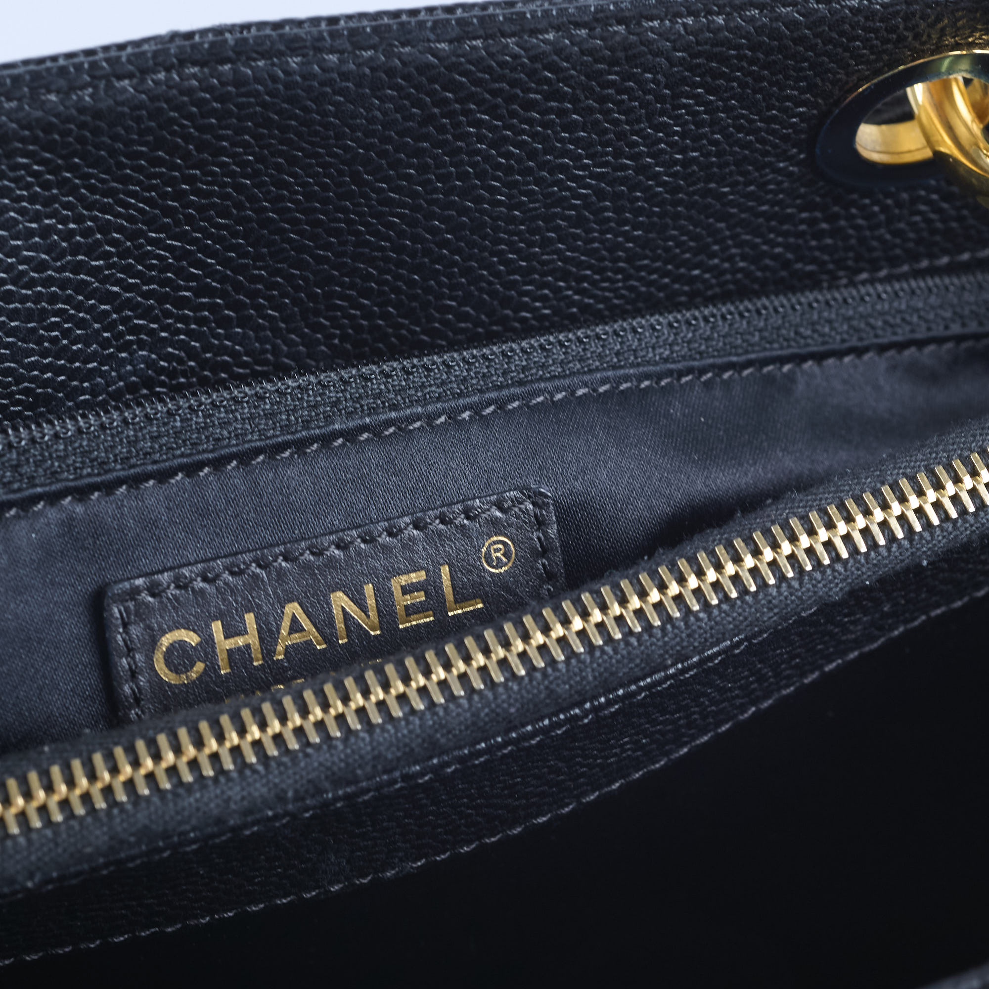 Chanel Caviar Leather Grand Shopping Tote GST Handbag Black - Luxury Designer Shoulder Bag for Women, Perfect for Work, Travel & Everyday Use
