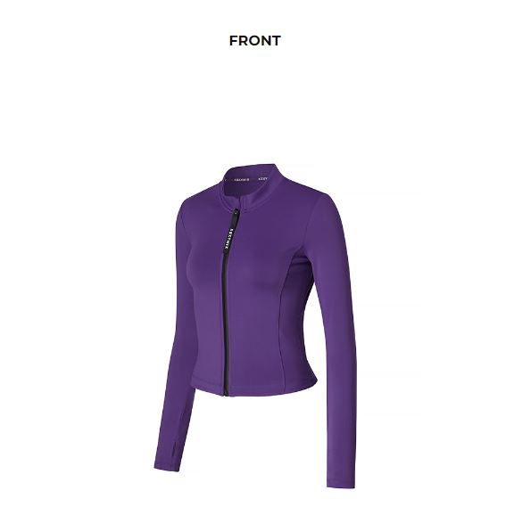 Black Label Signature Life Crop Zip Up Jacket for Women - Stylish Casual Outerwear for Spring & Fall | Perfect for Streetwear, Travel & Everyday Fashion
