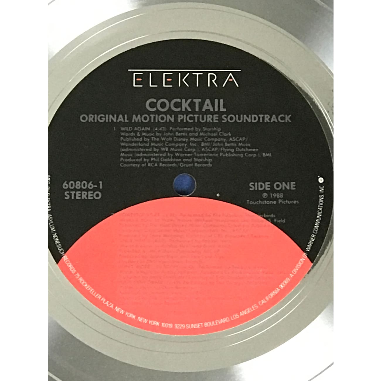 Cocktail Film Soundtrack RIAA 4x Multi Platinum Album Award - Perfect for Movie Lovers, Music Collectors & Home Decor