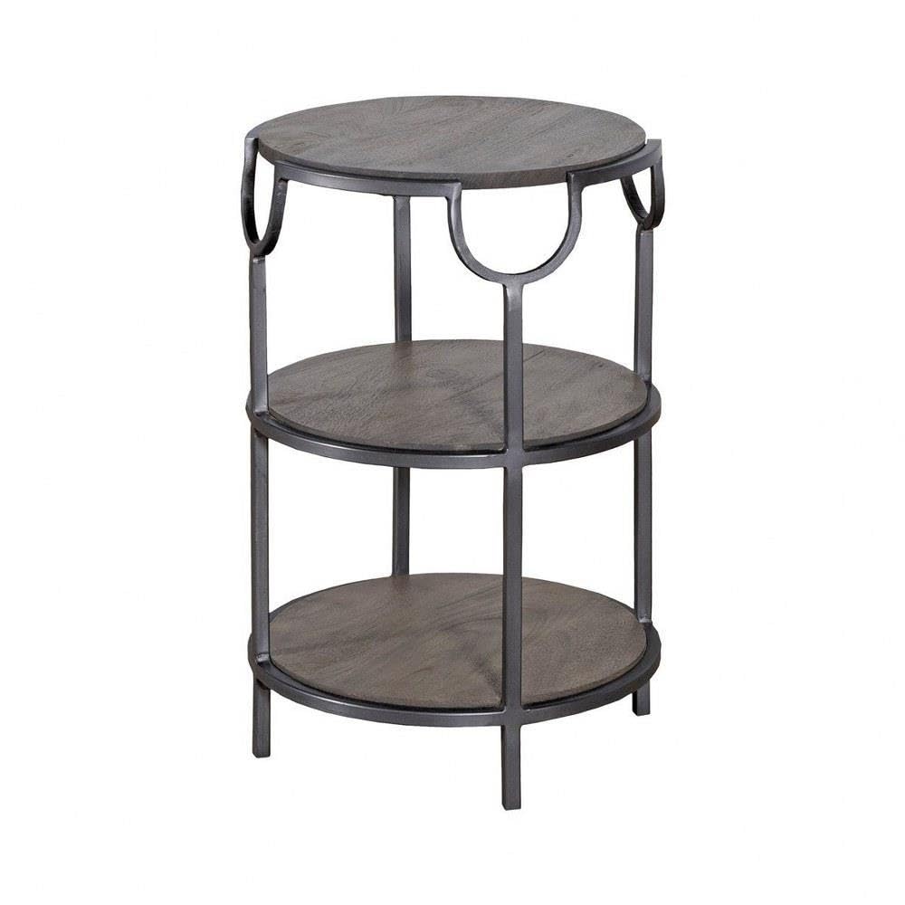 Sadler 24-Inch Medium Accent Table - Modern Side Table for Living Room, Bedroom & Office Decor