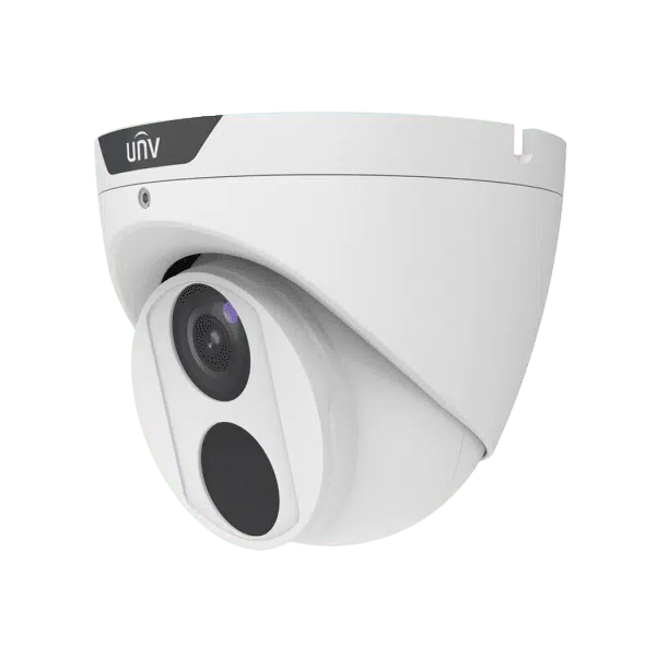 Uniview IPC3618SB ADF40KM I0 8MP HD IR Fixed Turret Network Camera - 4.0mm Lens for 24/7 Outdoor Security Surveillance, Home & Business Protection