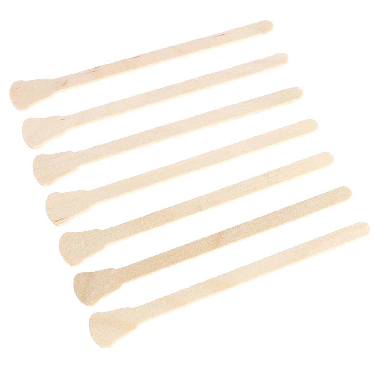 50pcs Wooden Wax Spatulas for Waxing - Natural Wooden Spatula Set for DIY Waxing, Hair Removal & Beauty Care - Perfect for Salon, Spa & Home Use