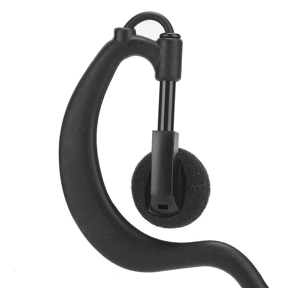 Limouyin Sports Ear Hook Headphones with Microphone - Wired Running Earbuds for Workout, Gym, Exercise | Waterproof Two-Way Radio Headset Compatible with ICOM IC-M33/M25/M34 | Perfect for Jogging, Cycling & Outdoor Activities