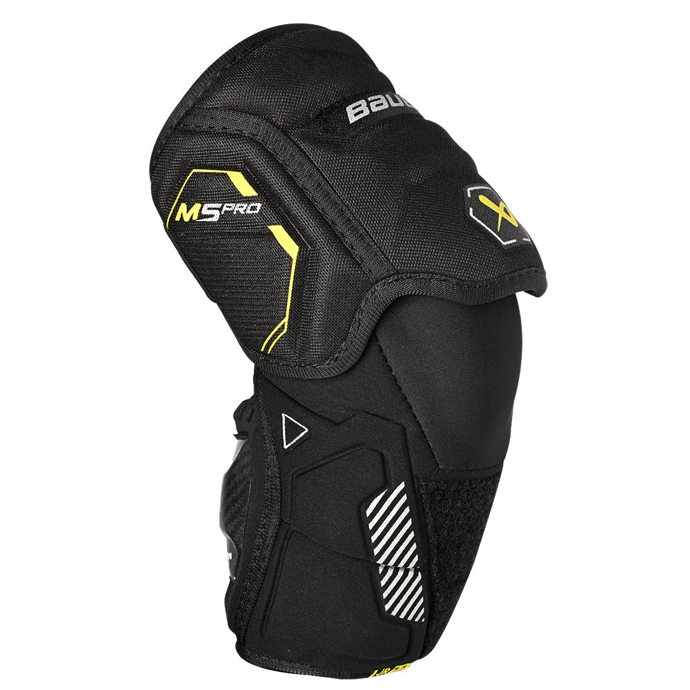Bauer Supreme M5 Pro Junior Ice Hockey Elbow Pads - Youth Protective Gear for Hockey Players - Perfect for Training & Games