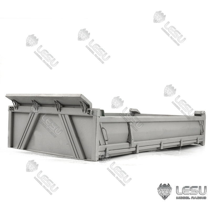 1/14 LESU 4x4 TGS RC Dumper Truck Metal Hopper Bucket Accessory for TAMIYA DIY Model Cars - Perfect for Construction Site Play & RC Vehicle Upgrades
