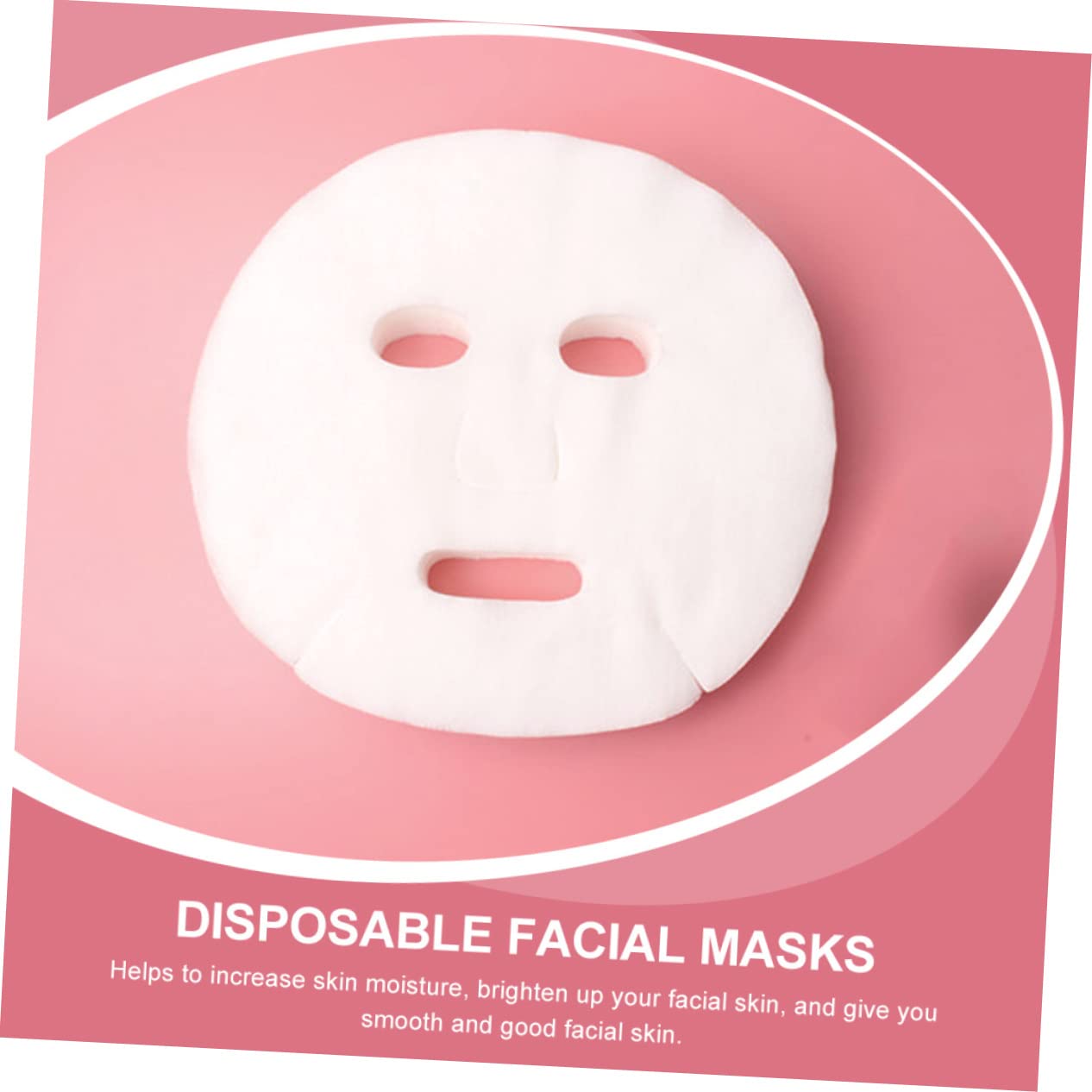 Disposable Gauze Face Mask Sheets - Large Pack for Skin Care & Hydration | Perfect for Daily Skincare Routine, Spa Days & Travel Essentials