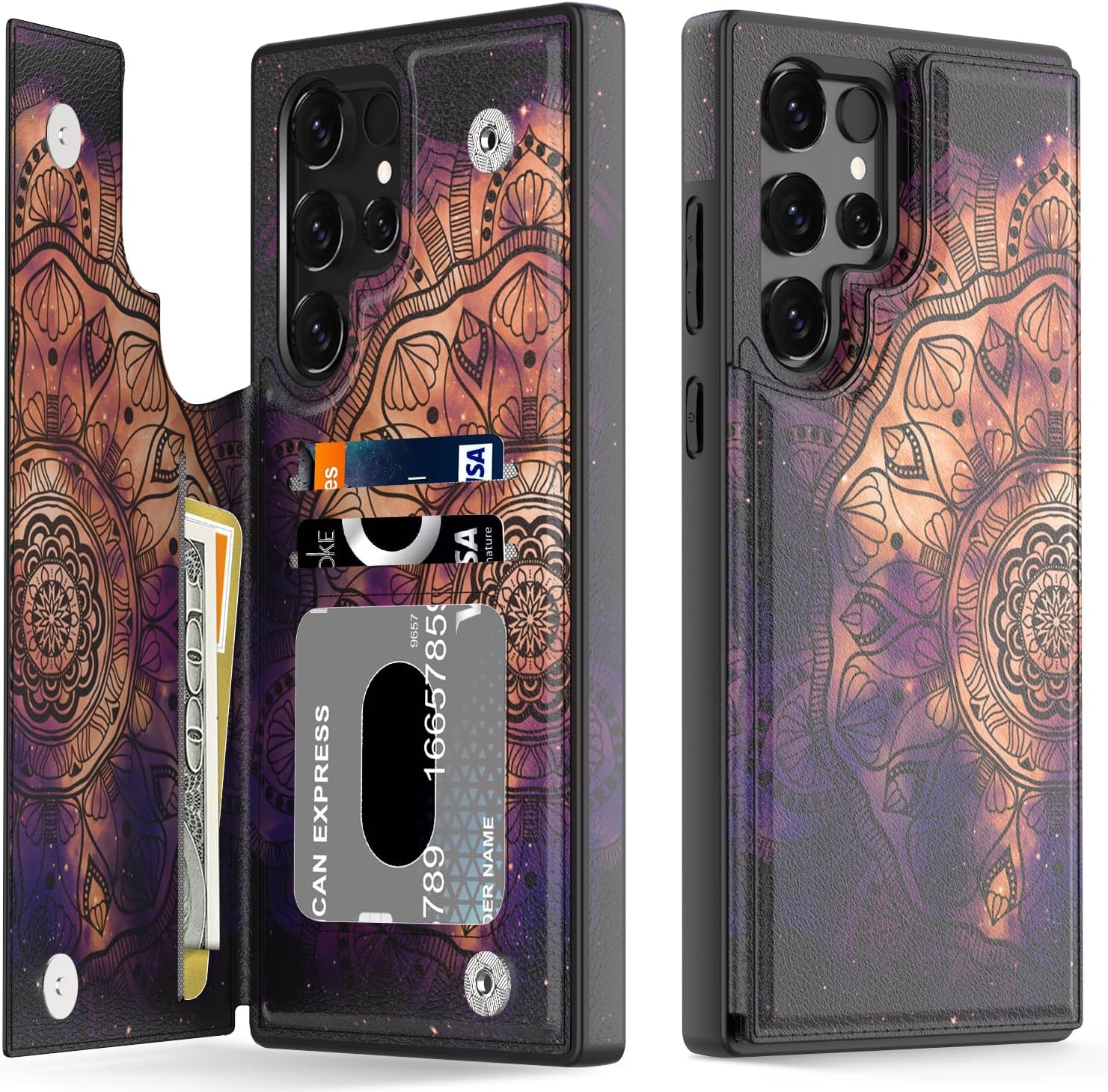 Samsung Galaxy S25 Plus Phone Case with Floral Design - Slim Protective Cover for Shock Absorption & Scratch Resistance - Perfect for Daily Use, Travel & Outdoor Activities