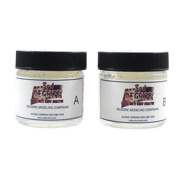 3rd Degree Silicone Modeling Compound - Professional Grade DIY Sculpting & Molding Putty for Arts, Crafts, Cosplay & Special Effects - Perfect for Halloween, FX Makeup & Prosthetics