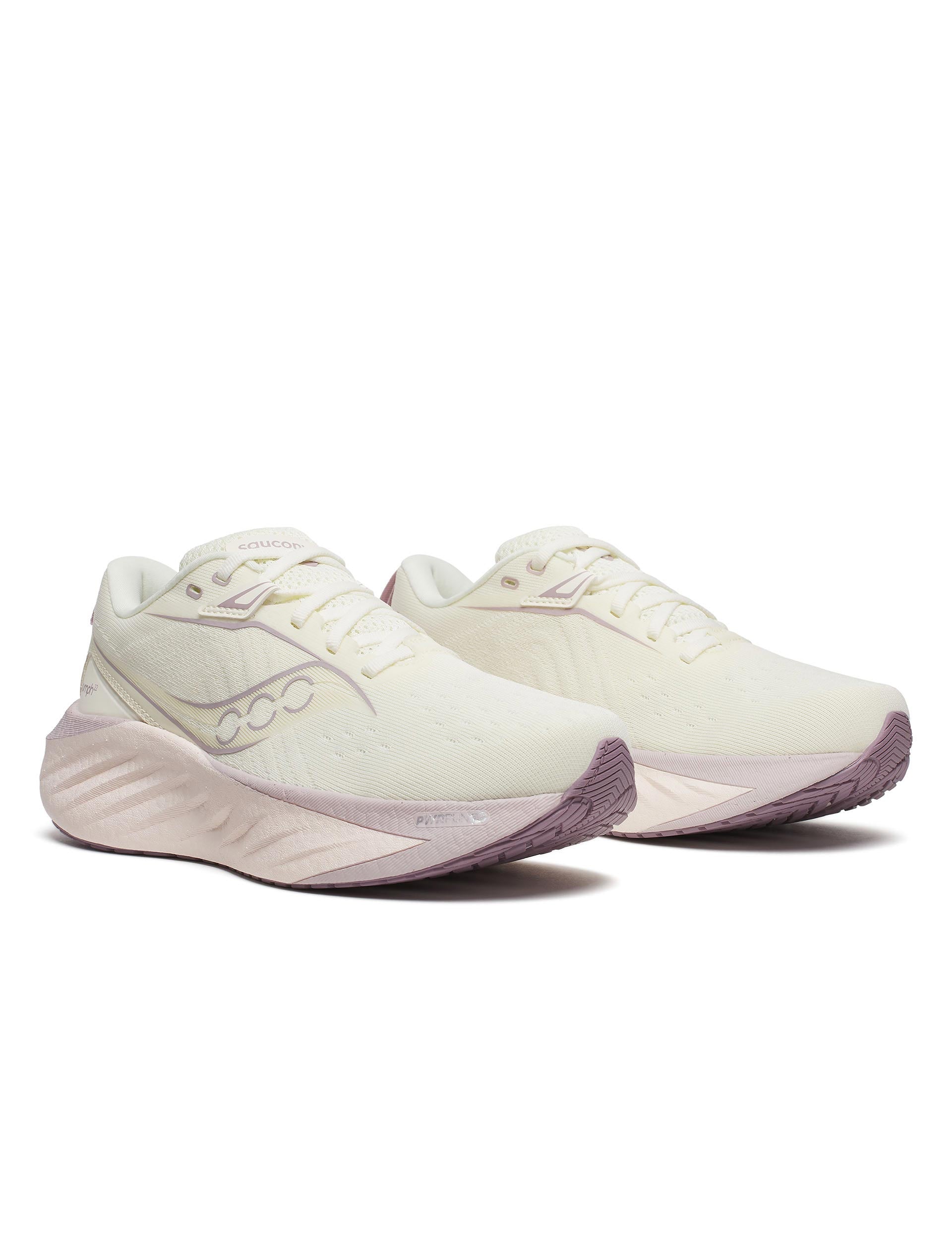 Triumph 22 Running Shoes for Men - Lightweight Cushioned Vanilla Color - Perfect for Marathon Training & Daily Jogging