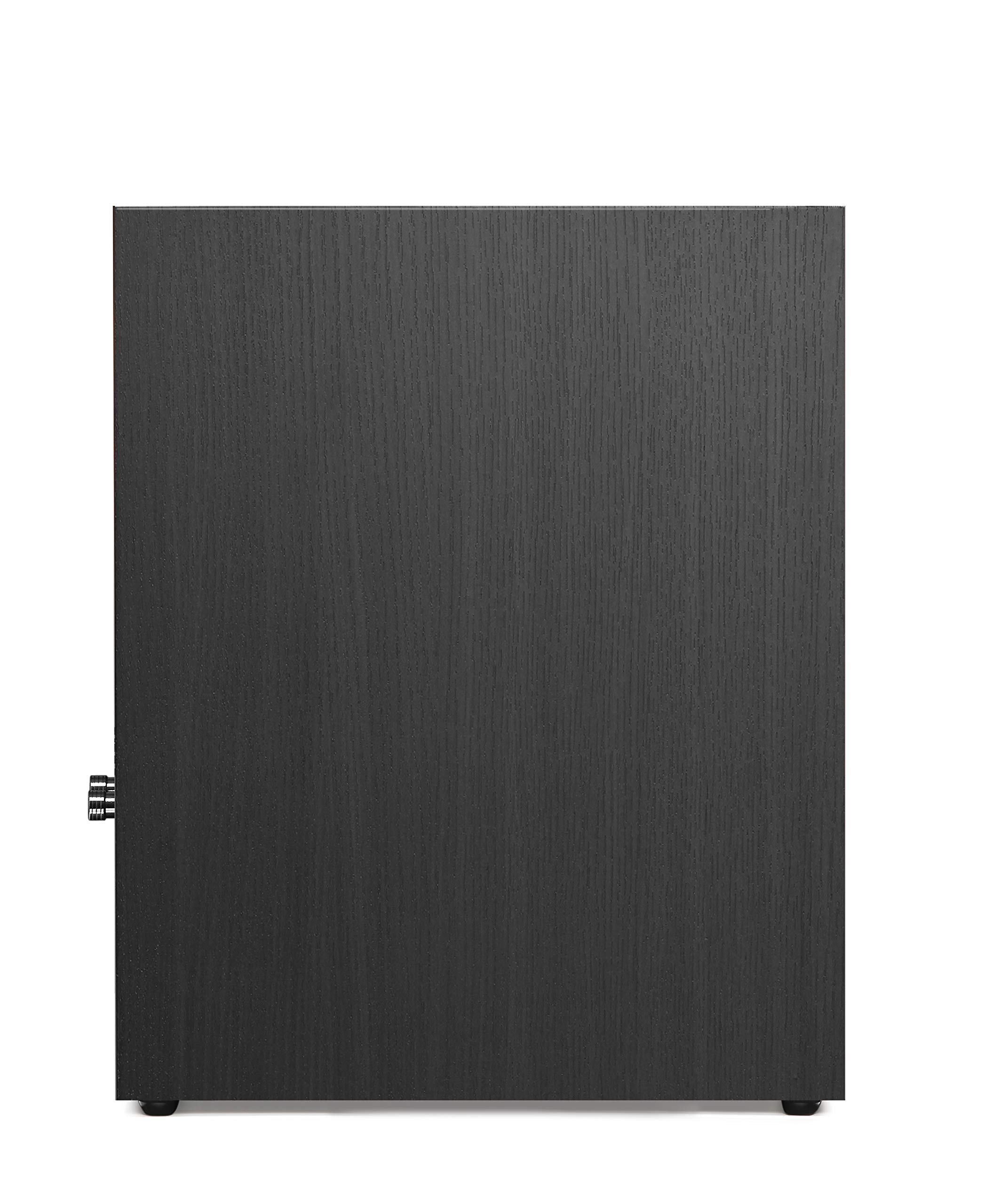 Borea BR03 Hi-Fi Bookshelf Speakers - Premium Triangle Audio Bookshelf Speakers for Home Theater & Music (Black Ash, Pair) - Perfect for Living Room, Studio & Audiophile Setup