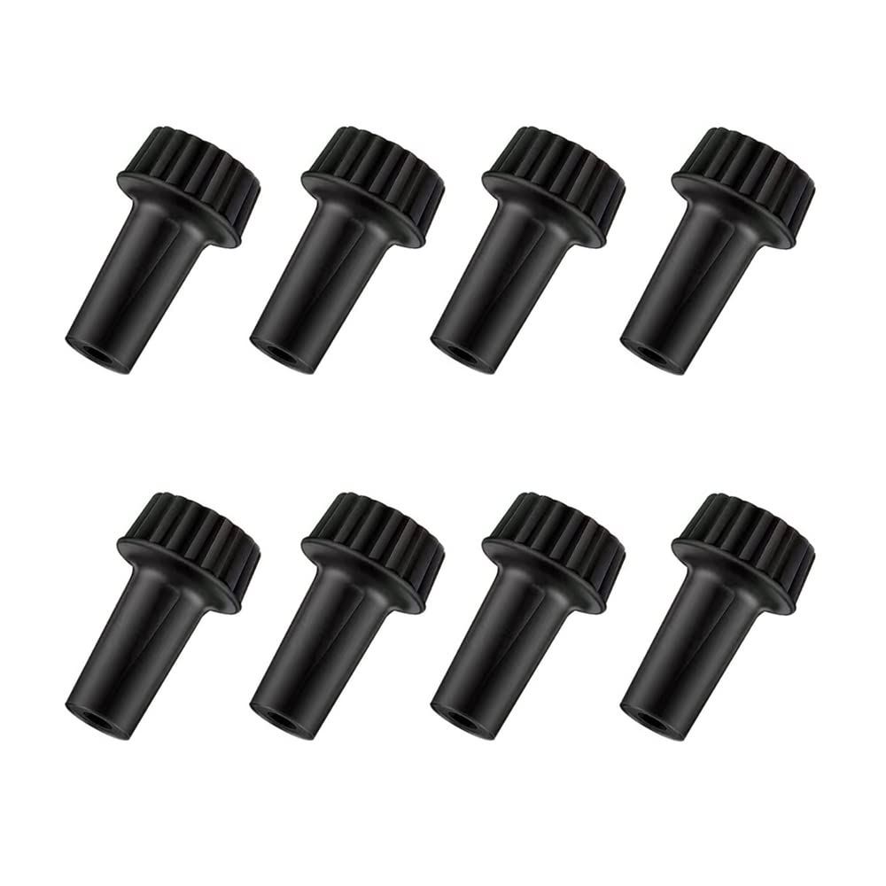 20mm Lamp Switch Knob - 8 Pack Replacement Light Switch Knobs for Floor & Table Lamps - Durable On/Off Socket Knob for Home, Office & Reading Light Fixtures