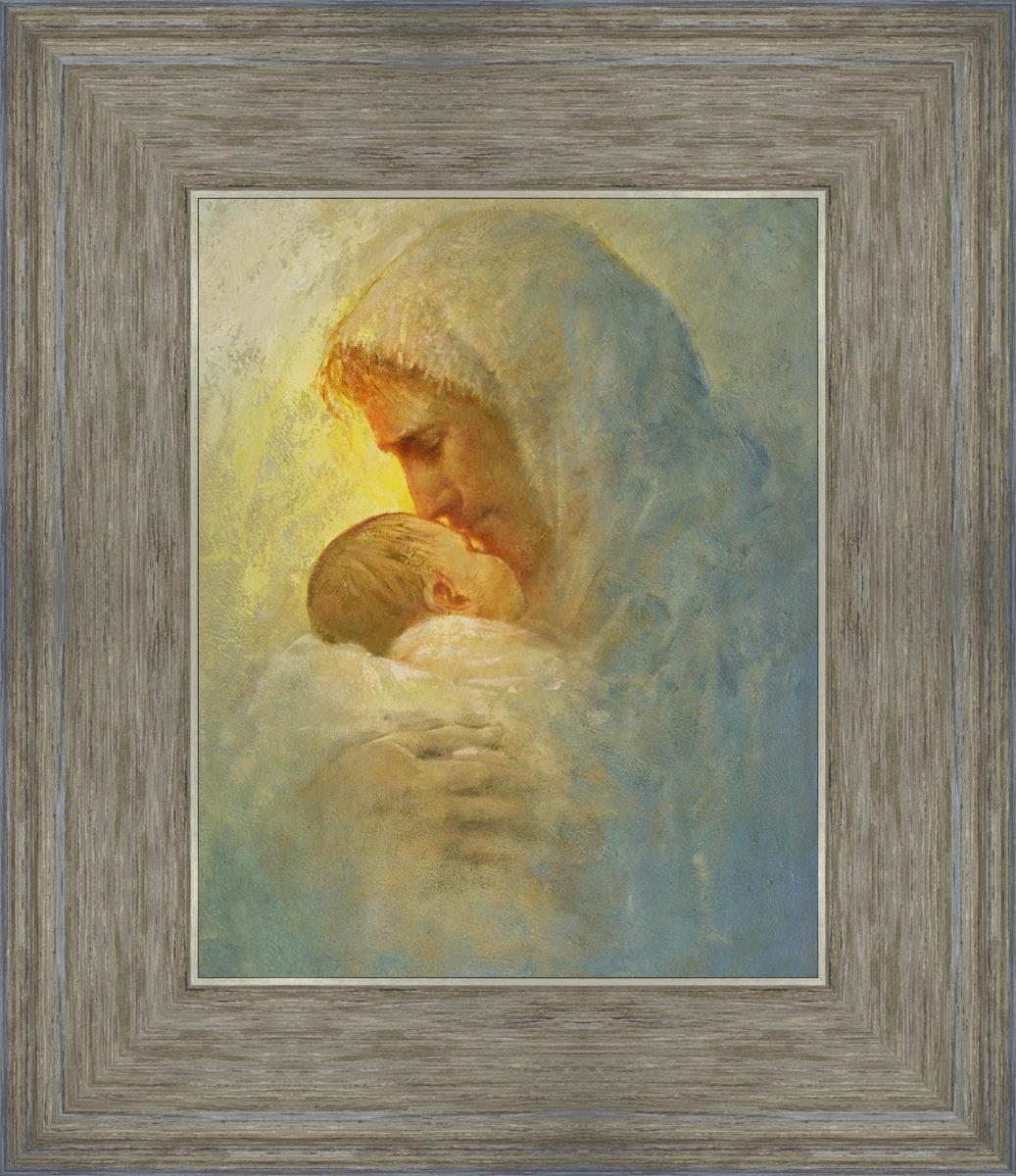 Abba By Yongsung Kim - Premium Christian Wall Art for Home & Church Decor | Inspirational Bible Verse Canvas Painting for Living Room, Bedroom & Office