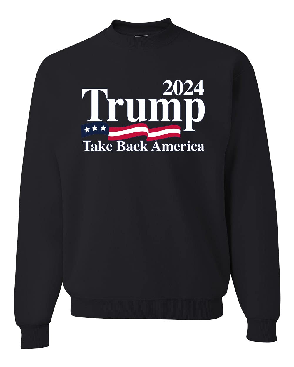 Wild Bobby Trump 2024 Take Back America Political Unisex Crewneck Graphic Sweatshirt - Patriotic Election Merchandise for Supporters & Campaign Events