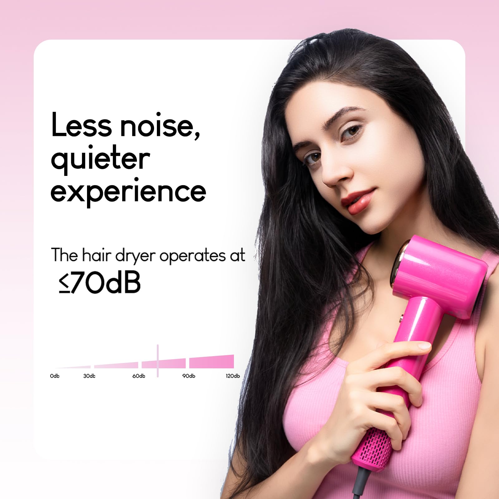 Tideway H11 Professional Hair Dryer - 110,000 RPM High Speed, Fast Drying with Plasma Technology for Healthy Scalp | Lightweight, Quiet, Smart Temperature Control, 4 Heat Settings | Travel-Friendly with Magnetic Nozzle & Diffuser | Perfect for Home, Salon & Travel Use