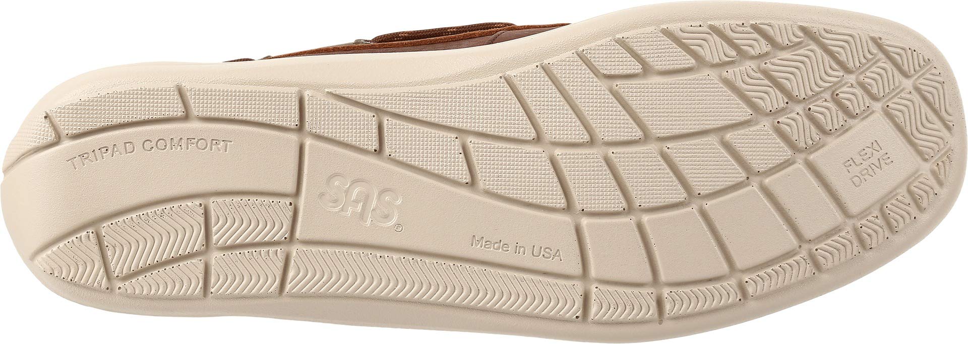 SAS Decksider Lace-Up Comfort Boat Shoes for Men & Women - Non-Slip Casual Deck Shoes for Sailing, Boating & Outdoor Activities