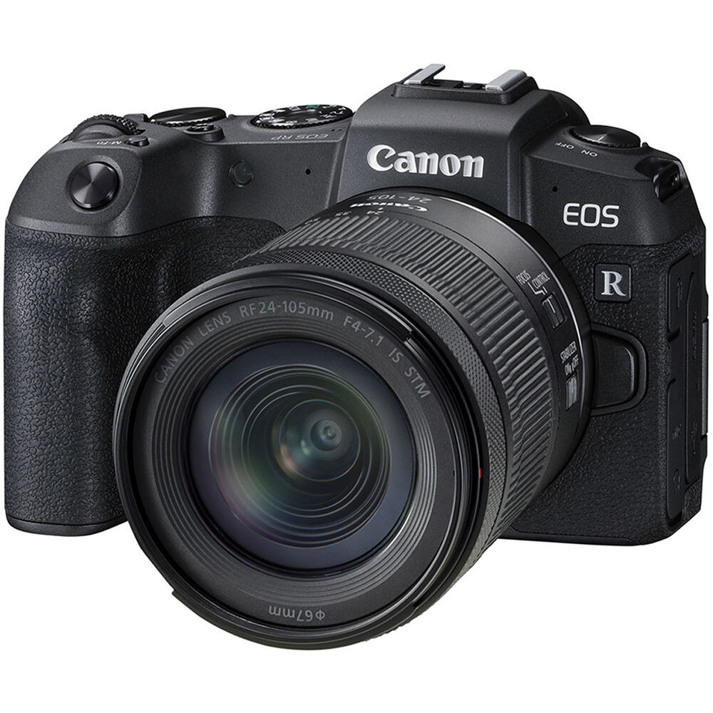 Canon EOS RP Mirrorless Camera with RF24-105mm F4-7.1 IS STM Lens Kit - Professional Full Frame Photography for Travel, Portraits & Vlogging
