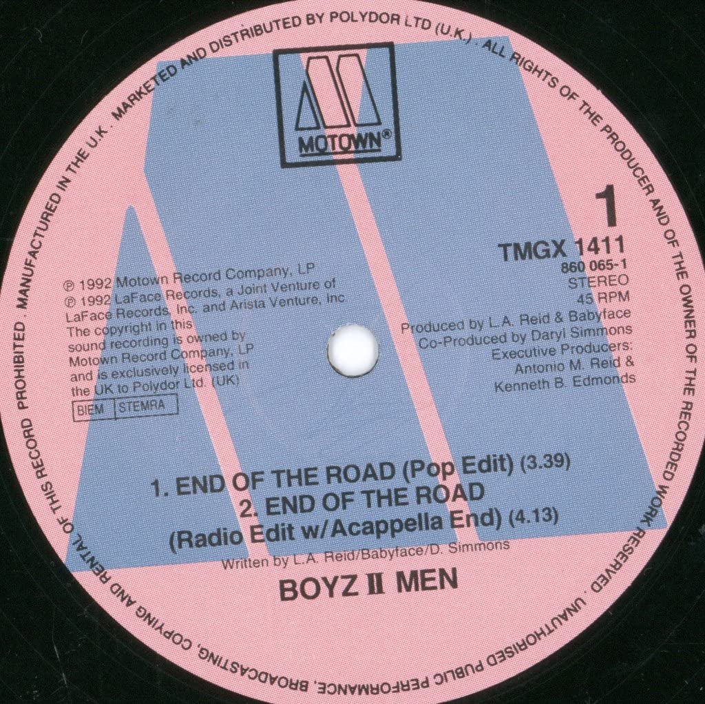 Boyz II Men - End Of The Road CD | Classic R&B Album | Perfect for Romantic Evenings & Nostalgic Music Lovers