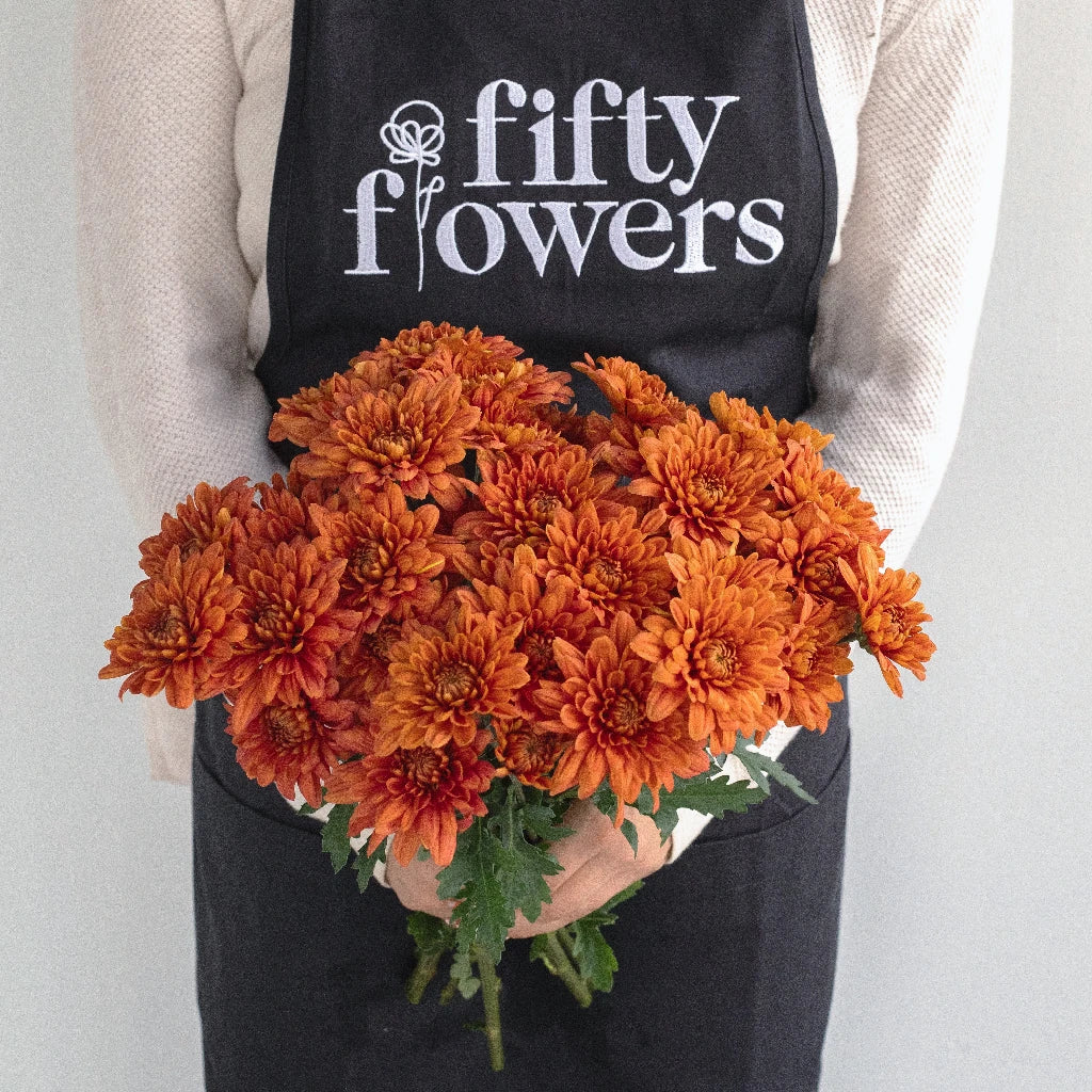 Antique Goldenrod Chrysanthemum Artificial Flowers - Vintage Home Decor for Wedding Centerpieces, Table Arrangements & Fall Floral Displays