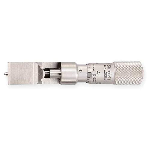 Precision Can Seam Micrometer with Depth Gauge - 0 to 0.375 Inch Range for Accurate Seam Thickness Measurement - Ideal for Food Canning, Beverage Packaging & Metal Container Quality Control