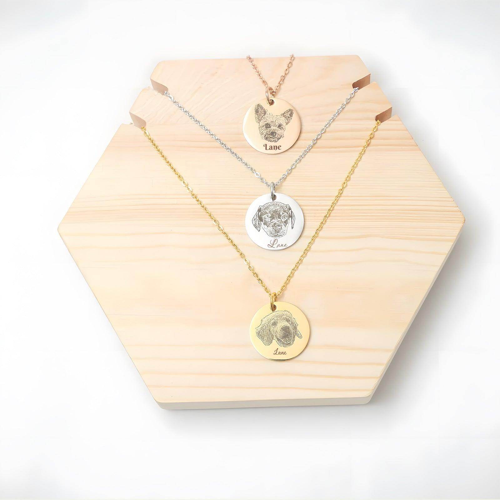 Personalized Fashion Round Necklace for Women - Versatile Layering Jewelry Gift for Birthday, Anniversary & Everyday Wear | 792184631013