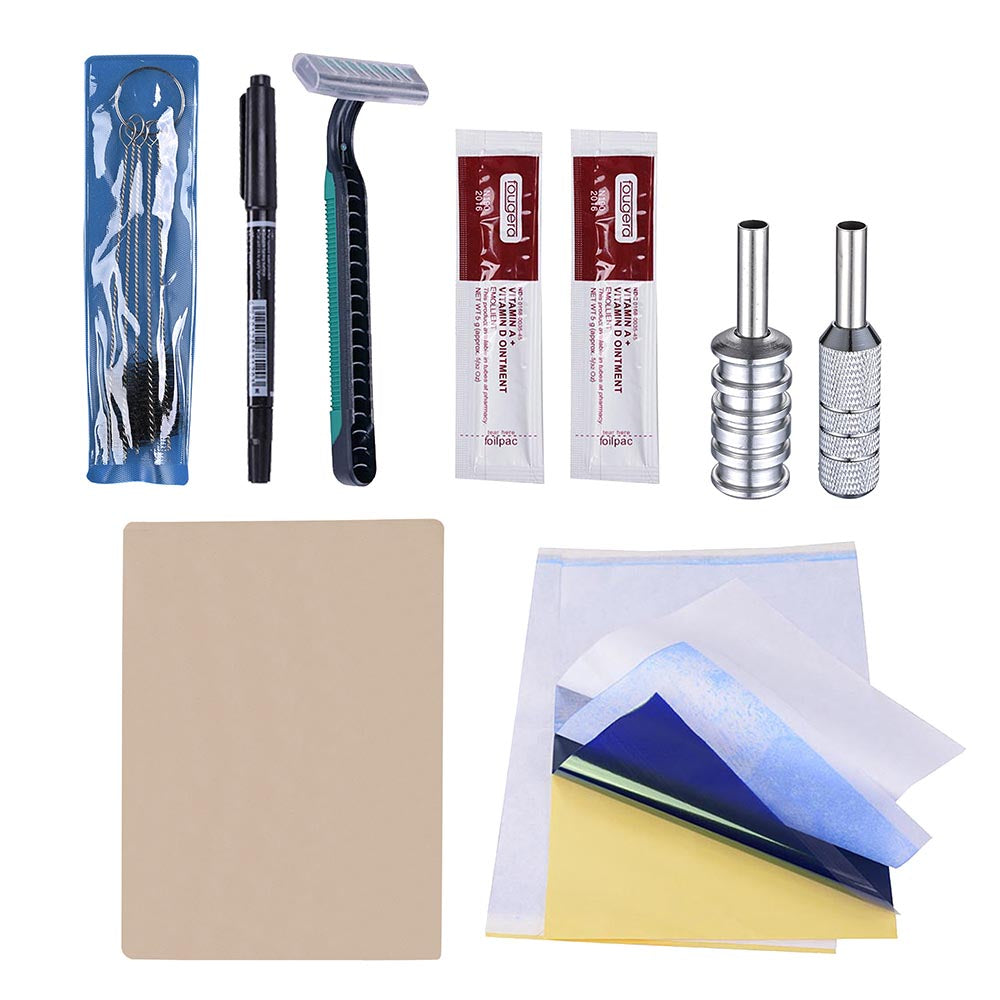 Professional Tattoo Kit with 8 Machines & Power Supply - 40 Vibrant Inks for Artists & Beginners - Perfect for Tattoo Studios, Home Practice & Professional Use