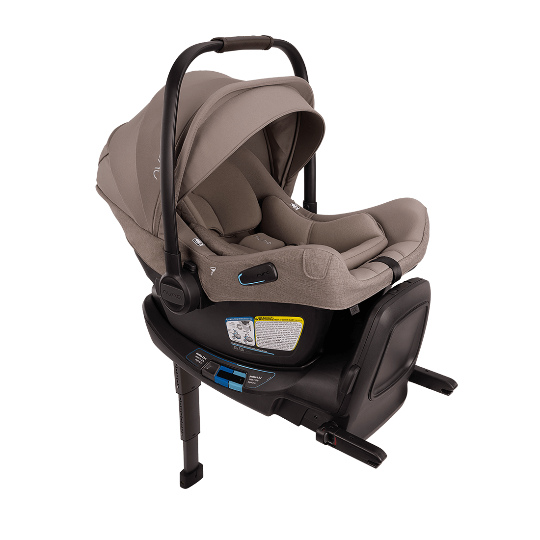 Nuna PIPA Aire RX Infant Car Seat with PIPA RELX Base - Lightweight & Safe Baby Car Seat for Newborns - Perfect for Travel, Daily Commutes & Family Road Trips