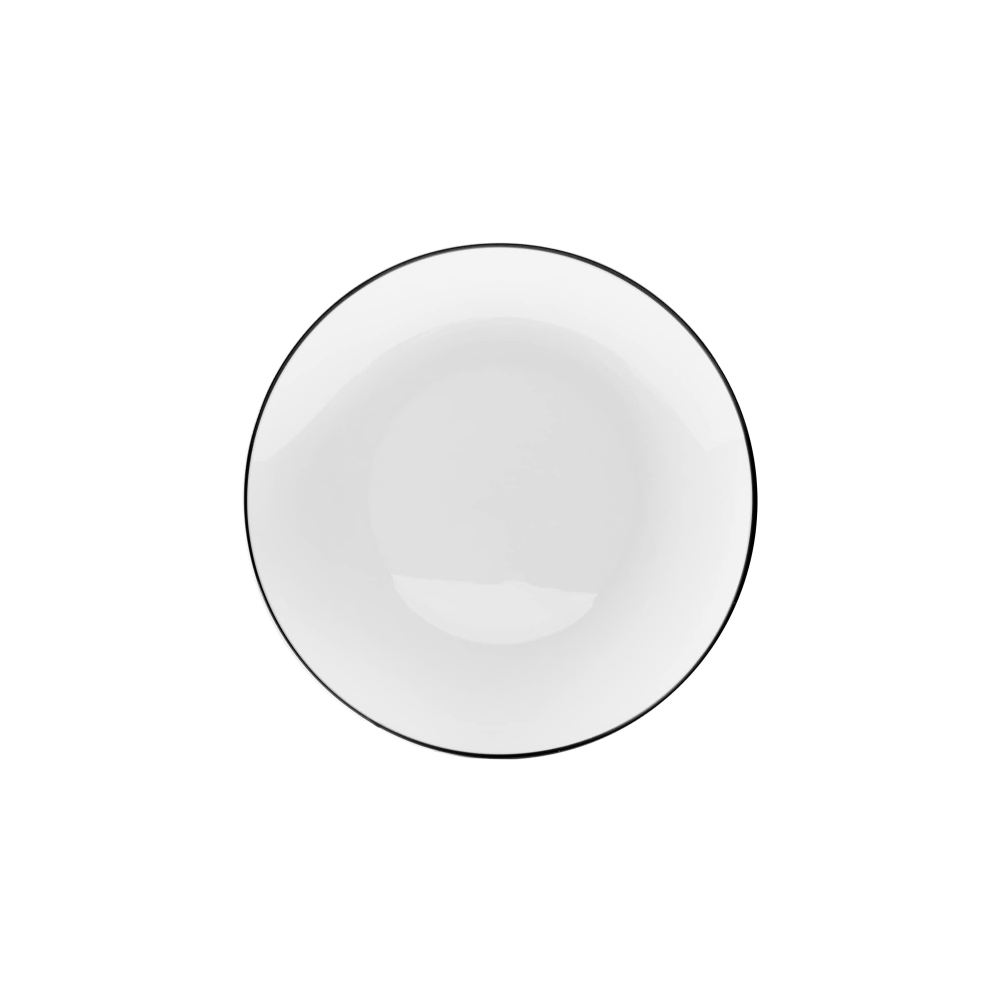 Trendables 40-Piece White Plastic Dinnerware Set with Plates & Cutlery - Durable Disposable Tableware for Parties, Picnics, BBQs, and Events