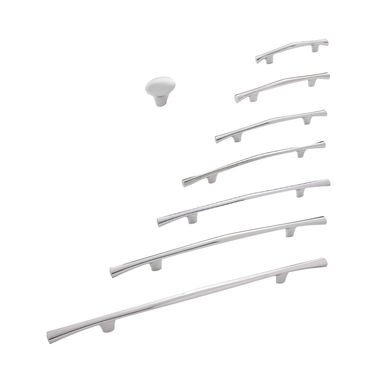 Belwith Keller Olivet Pull Satin Nickel Cabinet Hardware - 3 Pack (8.8